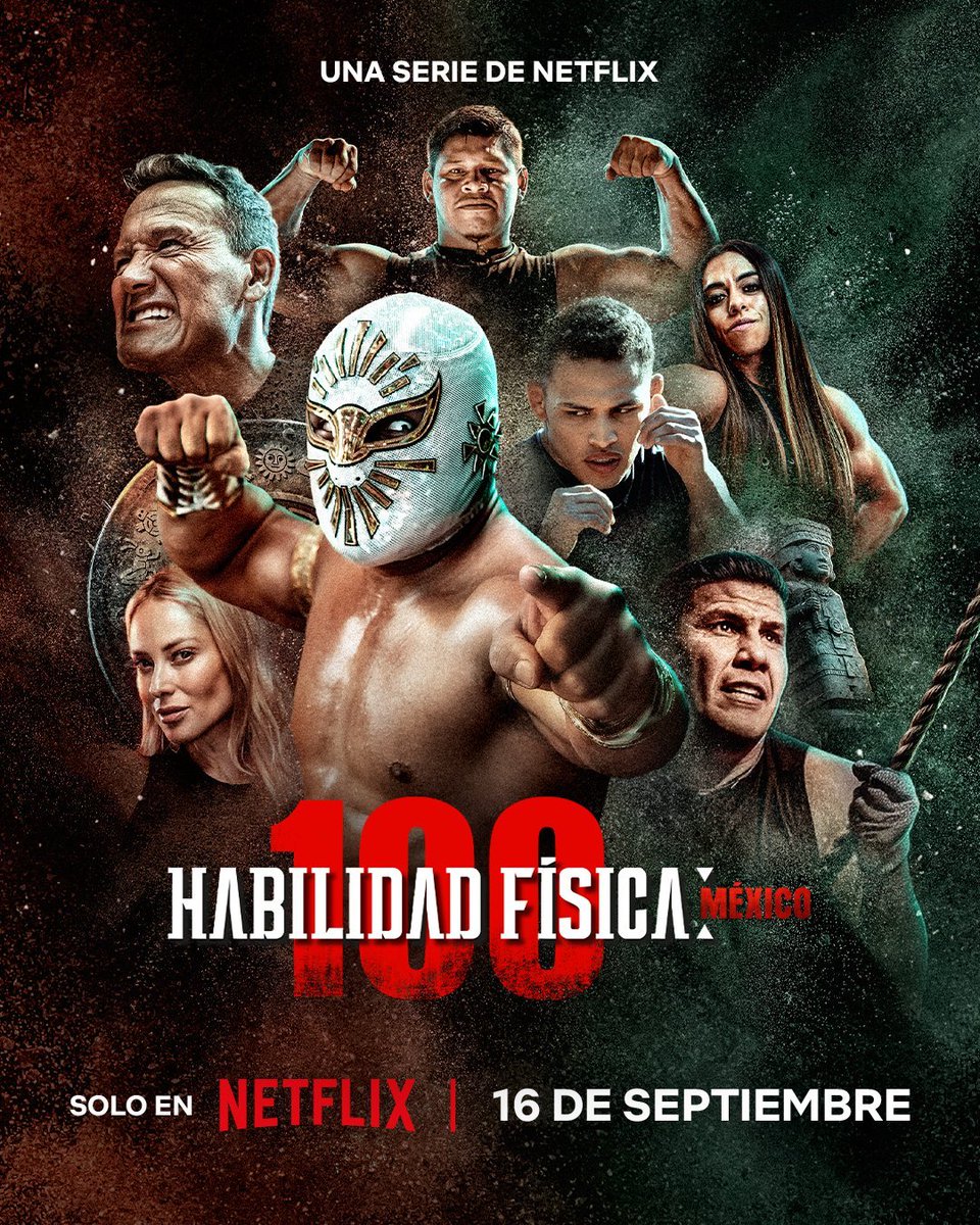 CinemaRareIN's tweet photo. One hundred competitors from all walks of life battle through grueling physical challenges to determine who will emerge as Mexico's ultimate warrior.

Mexican reality series #Physical100Mexico S1 (2026, Spanish), now streaming on @NetflixIndia. https://t.co/JJ4v87raEa