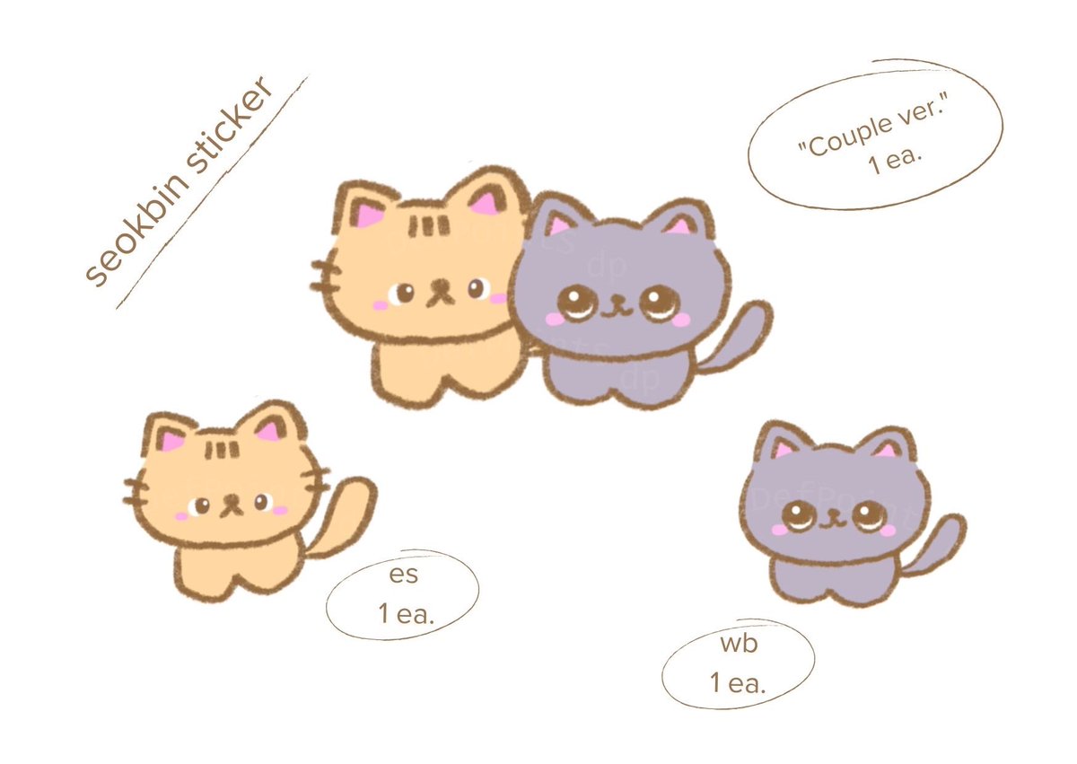 DefPointS's tweet photo. giveaway for หินเบ้บ shippers
♡ only 20 sets ♡
♡ Mini - L Holder หินเบ้บ 🩵💜
♡ Sticker di-cut Glitter ✨🐈🐈⬛
#seokbin #돌넨 https://t.co/re9kPPeQDG