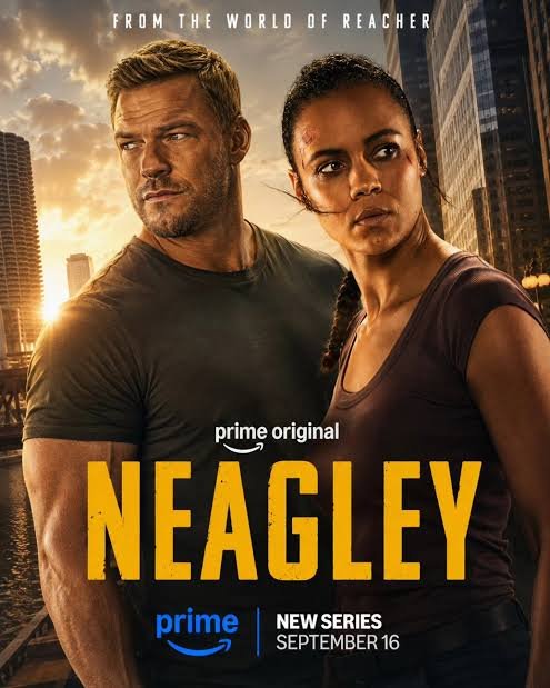 CinemaRareIN's tweet photo. Neagley, drawing from her experience with Jack Reacher and the 110 Special Investigators, embarks on a perilous mission to expose a sinister threat, risking her life to unravel the mystery.

Reacher spin-off series #Neagley S1 (2026), now streaming on @PrimeVideoIN. https://t.co/qGvdMUfoV4