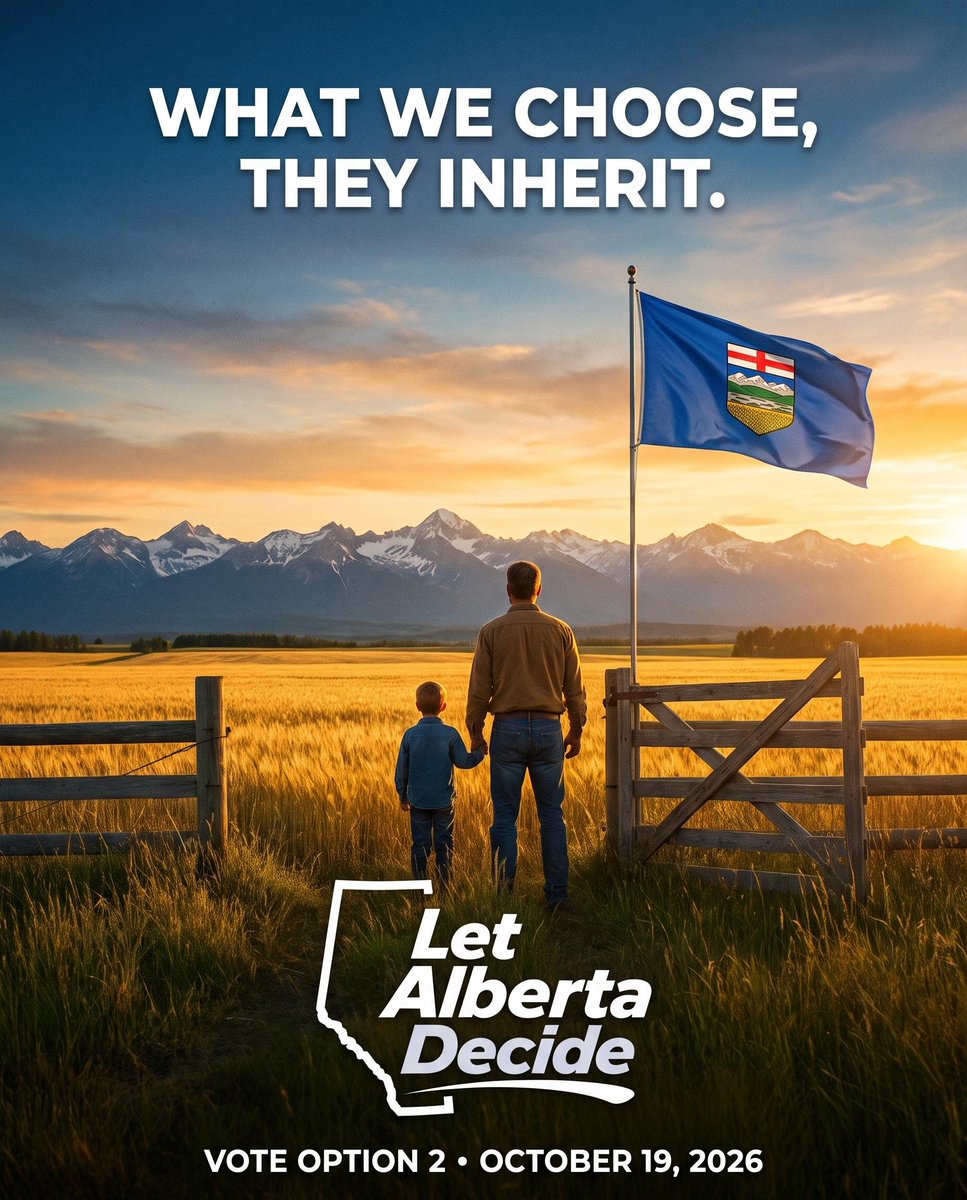 ikwilson's tweet photo. This doesn’t have to be about political parties.

It can be about a much more basic question:

What future do you want for Alberta and for the generation coming after us?

Think about it.

Then vote October 19.