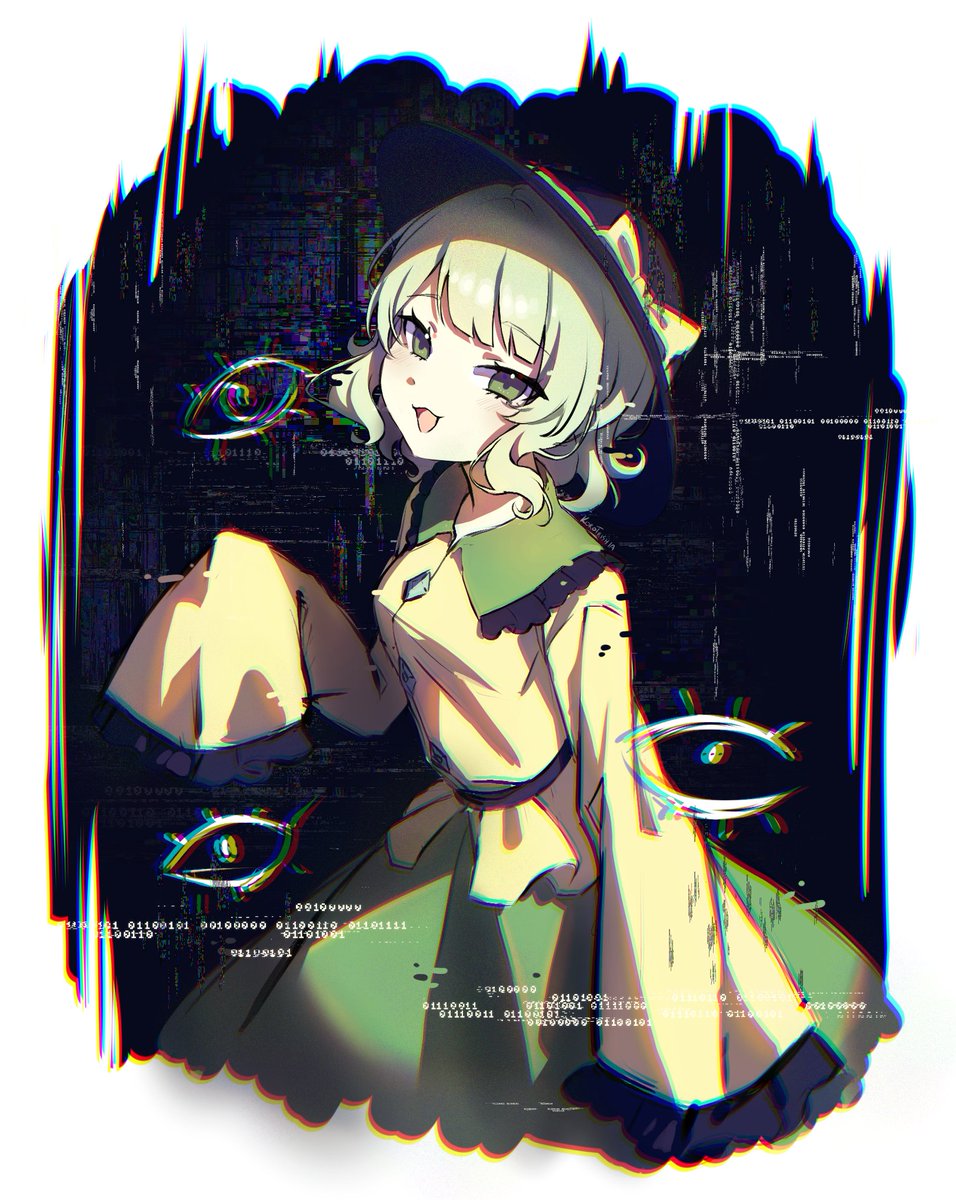 KoroTrishia's tweet photo. 落書きです👁️
#古明地こいし
#東方Project https://t.co/4kIDRioWO2