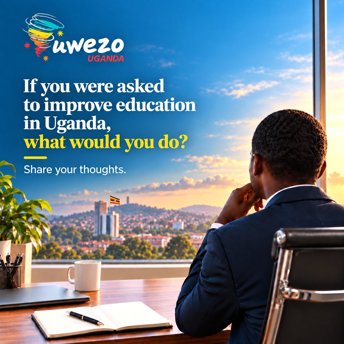 UwezoUganda's tweet photo. Today we seek your reflections. Imagine you were charged with the responsibility of improving education in Uganda🇺🇬, what would be your immediate priorities?
Please share your thoughts in the comments.
#FoundationalLearning #EducationForAll #SDG4 https://t.co/5drXETIF10