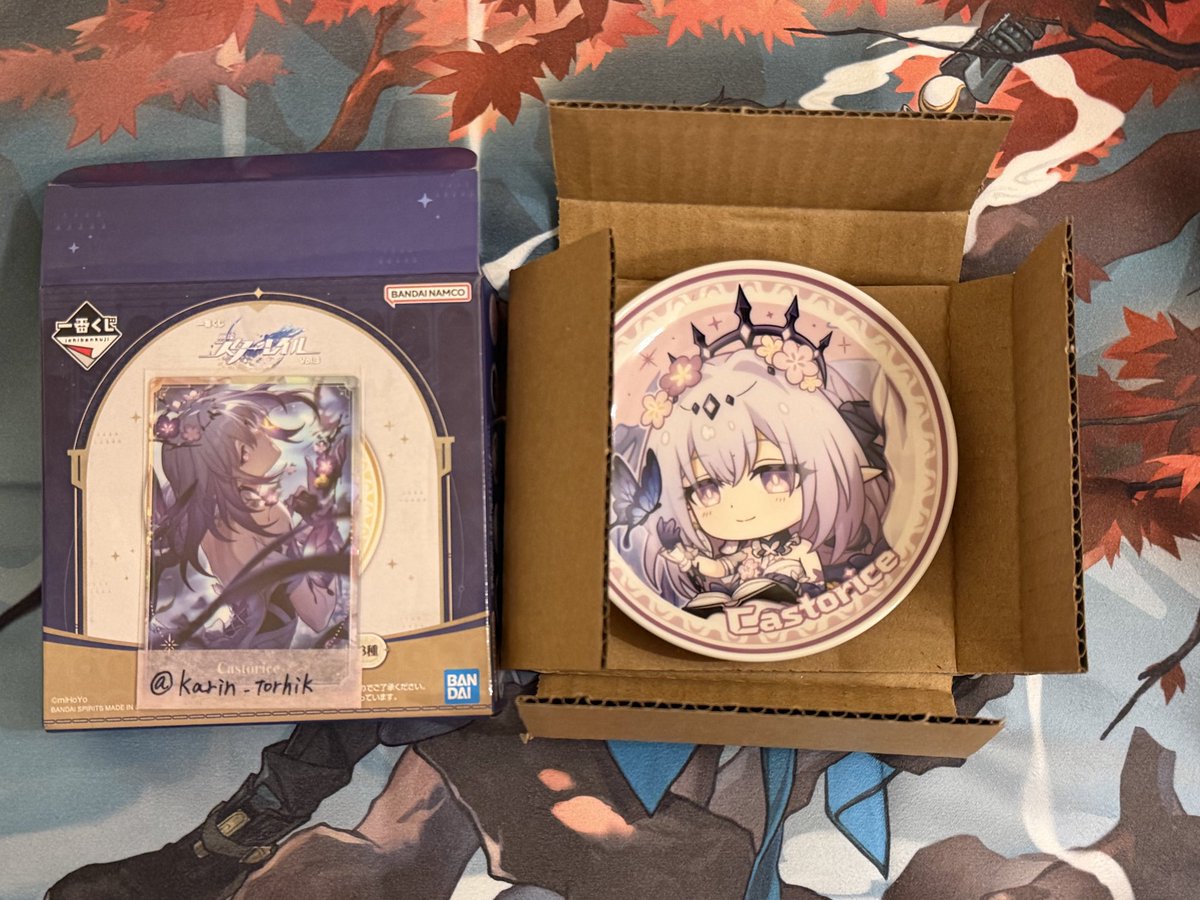 karin_torhik's tweet photo. スタレ 交換 1番くじ

譲(画像1)
F賞プレート キャストリス

求(画像2>3,4)
サフェル
F賞プレート
>>G賞アクリルチャーム,H賞クリアファイル&amp;チケットケース

都内手渡し>郵送

友人代理になります,お取引は当方が責任もって行います
お気軽にお声掛けください♪ https://t.co/qrvQUKUttM