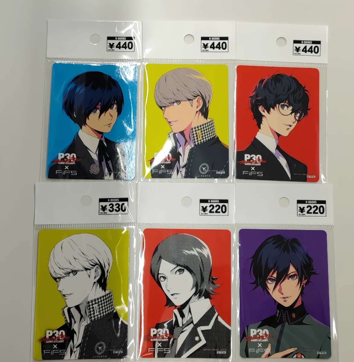 FiFS ペルソナ インスタントフォト風カード 全15種コンプ 箔押しシクレ K-BOOKS GAME館 on X: 