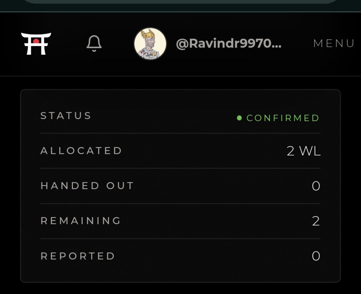 Ravindr99704528's tweet photo. gHazles

Got 2 WL slot from @0xhazels 

Giveaway and more steps are very coming soon.

Stay active and notification 🔔

@Ravindr99704528 https://t.co/iyKq7A58Vr
