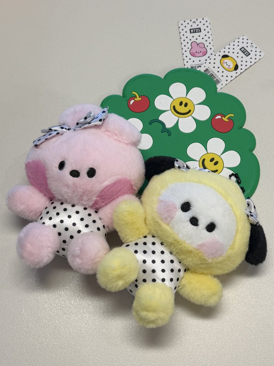 jay__BTS's tweet photo. 도트 비티 왔당💜
복슬복슬 넘 귀요워❣️
근데 라벨도 귀엽다😍
#bt21 #chimmy #cooky https://t.co/s29hGWoD4p