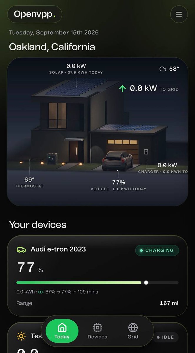 thecryptokensei's tweet photo. The @OpenVPP  team just confirmed that the new Consumer App will be available very soon ⚡️

Solar Generation, Home Energy, EV charging and Smart Devices all coming together in one place - $OVPP 💎 https://t.co/wULtHECLbn