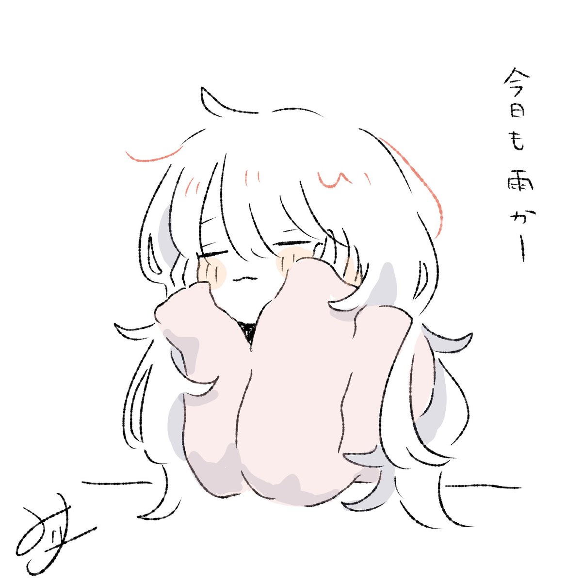315nanairo's tweet photo. 雨ー https://t.co/Yv8owWtJ0r