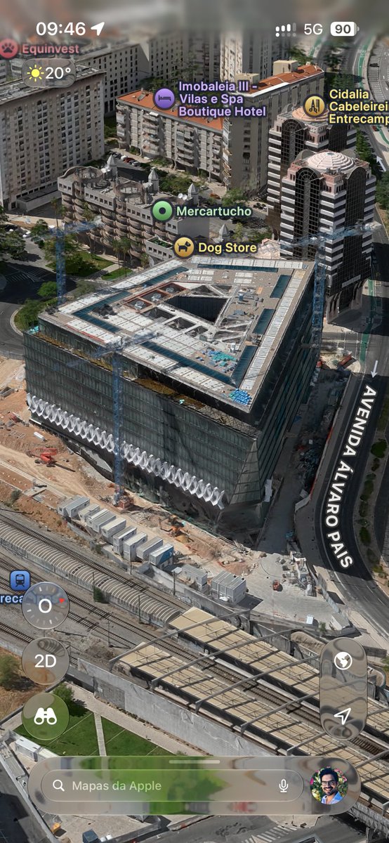 bjmarques's tweet photo. @_serjocas Até nas obras está com bom detalhe https://t.co/2M2R8f5owV