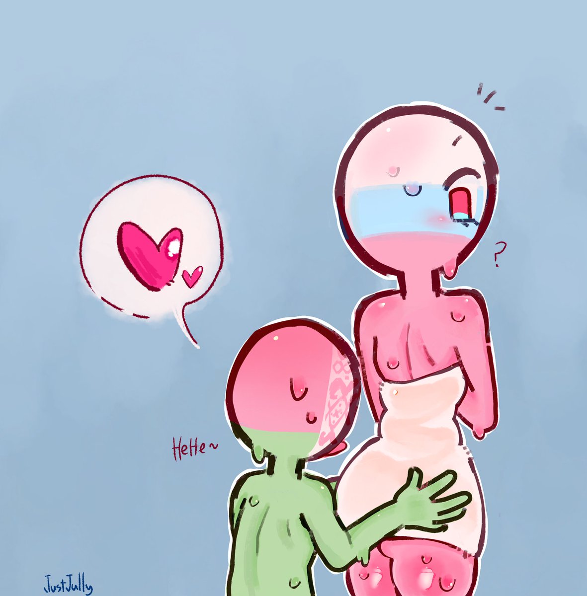 Jully2443's tweet photo. At first, i was drawing her a femboy, but changed my mind:P It's ok if y'all see her as femboy(:3)
#fatass #countryhumans #incest https://t.co/I8T8CLOXPq