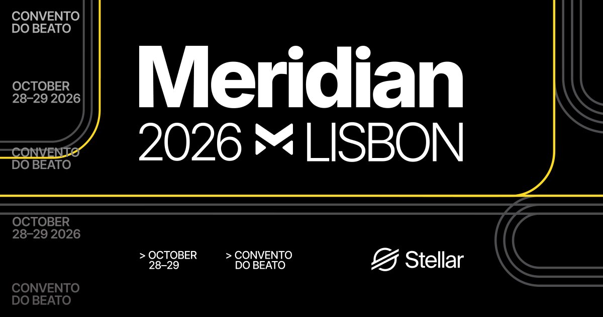Tokenicer's tweet photo. At $XLM Meridian 2024 we saw Stripe &amp; Mastercard announce a partnership with Stellar

At Meridian 2025 we saw multiple entities announce tokenization on Stellar

This year at Meridian 2026 we got...

• MoneyGram
• DTCC
• Stripe

Wonder what'll be revealed this year👀 https://t.co/wjYQDlC9oX