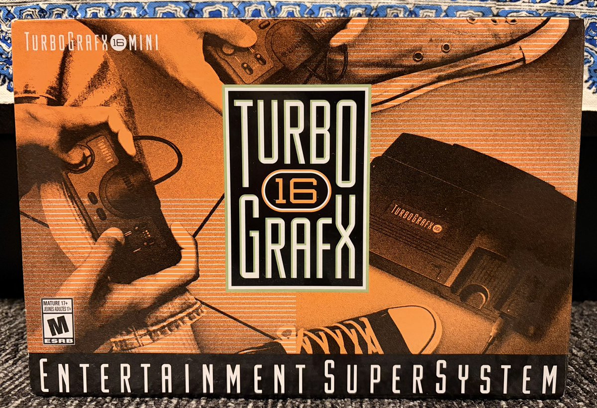 WWEAsuka's tweet photo. TurboGrafx-16 mini（ターボグラフィックス-16 ミニ）

まだ未開封ですが開封しよかな https://t.co/cz712EmtJf