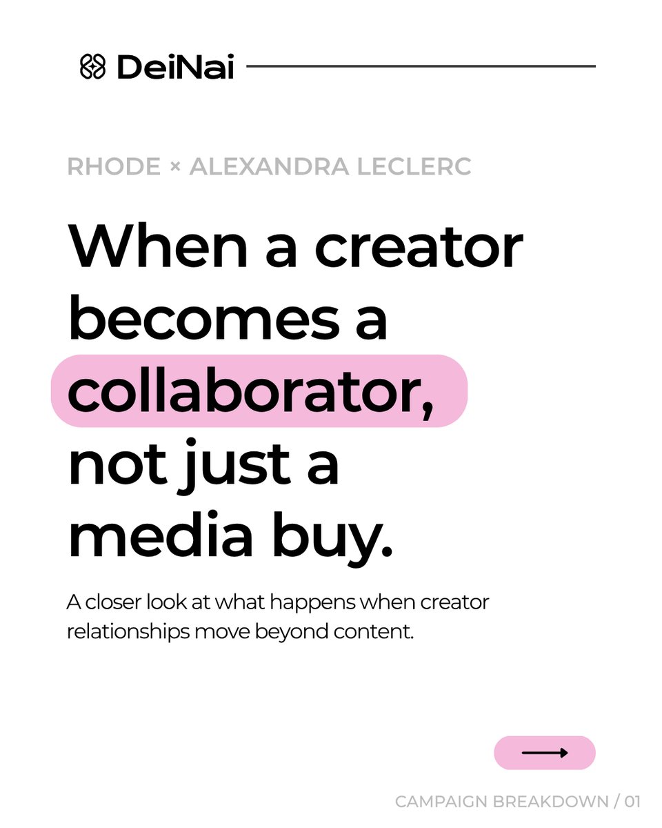 dei_nai's tweet photo. A creator doesn’t always have to be the face of the campaign.

Sometimes, they can help shape the product itself. https://t.co/7gINod1Tir