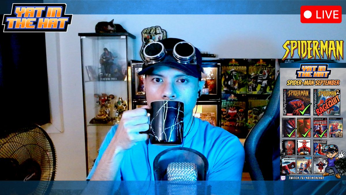 YatintheHat's tweet photo. 🔵Live now checking out Spider-Man: Friend or Foe. This looks to be like a different type of game from what we've played so far. A Spidey beat-em up?

🧢 https://t.co/ka1IqVklsd 

#twitch #Streamer #spiderman #retro #playstation https://t.co/VKwckKNv3v