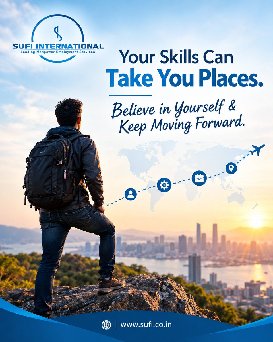 SufiInternatio1's tweet photo. Your skills can take you places! 

Believe in yourself, keep learning, and keep moving forward. Every skill is a step toward new opportunities and a brighter future. 

Keep growing. Keep believing. Keep moving forward.

Visit us at: https://t.co/dvT1hIoRyw

#SufiInternational https://t.co/ZyXc9yHa9T