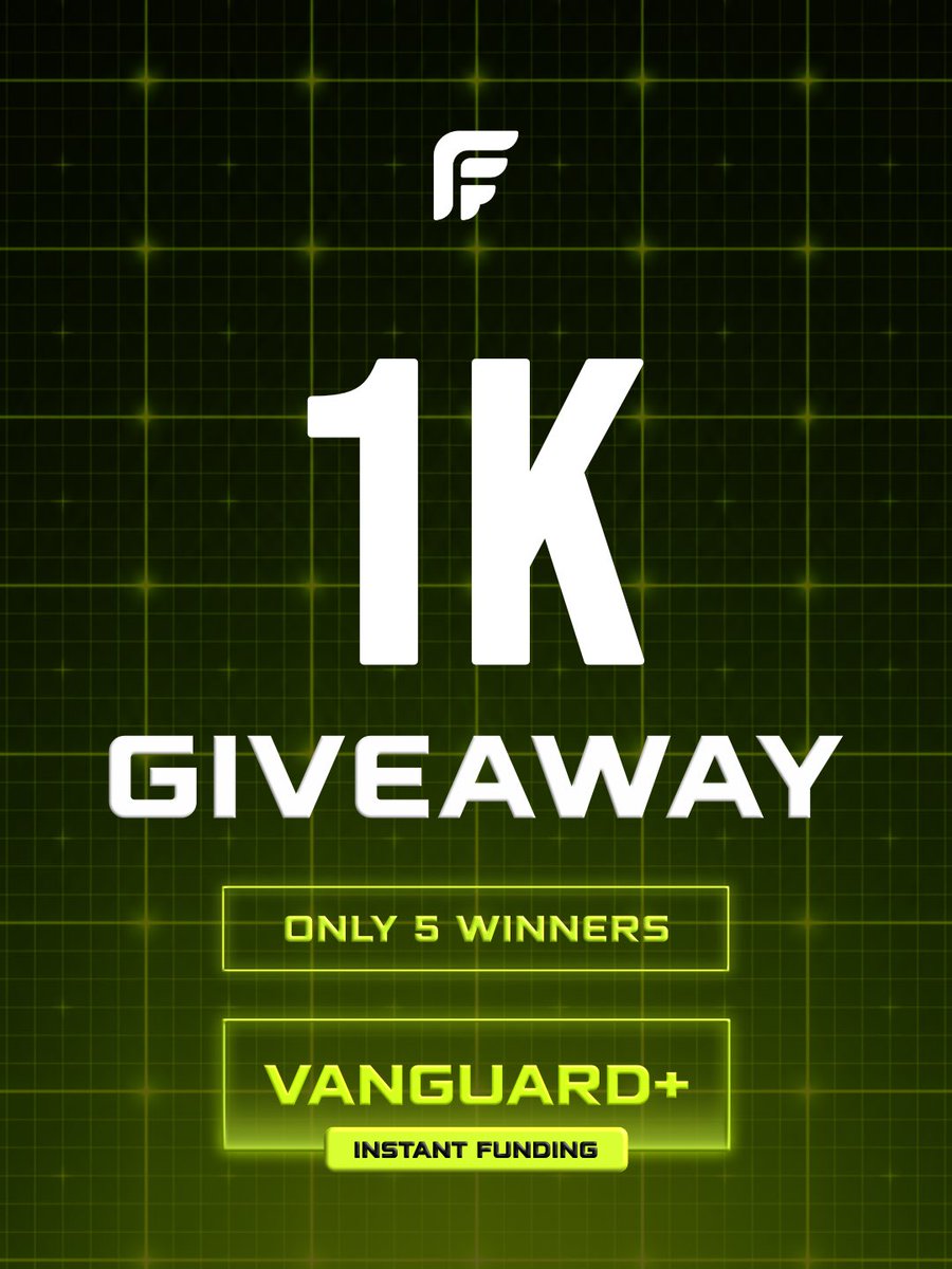 JoeBankss's tweet photo. 🚨GIVEAWAY TIME🚨

5 x 1k Vanguard+ INSTANT ACCOUNTS. 

👇RULES👇

1️⃣ Follow @JoeBankss @FundedFlagship 

2️⃣ Like and Repost this Post. 

3️⃣ Tag three friends in the comments. 

4️⃣ Join our discord (link in bio) 

5️⃣ Like, Repost and Comment on the PINNED post on @FundedFlagship 

Winners chosen 30 SEPT. 
Join NOW!