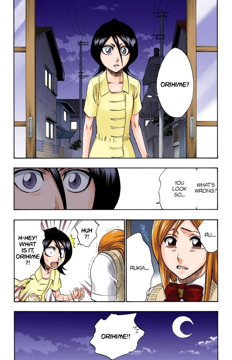 katayazz2's tweet photo. Rukia's reaction when she found out also, she was so angry and defensive for her. I cant get over thissss 😭😭😭 https://t.co/FCltDxxgC4
