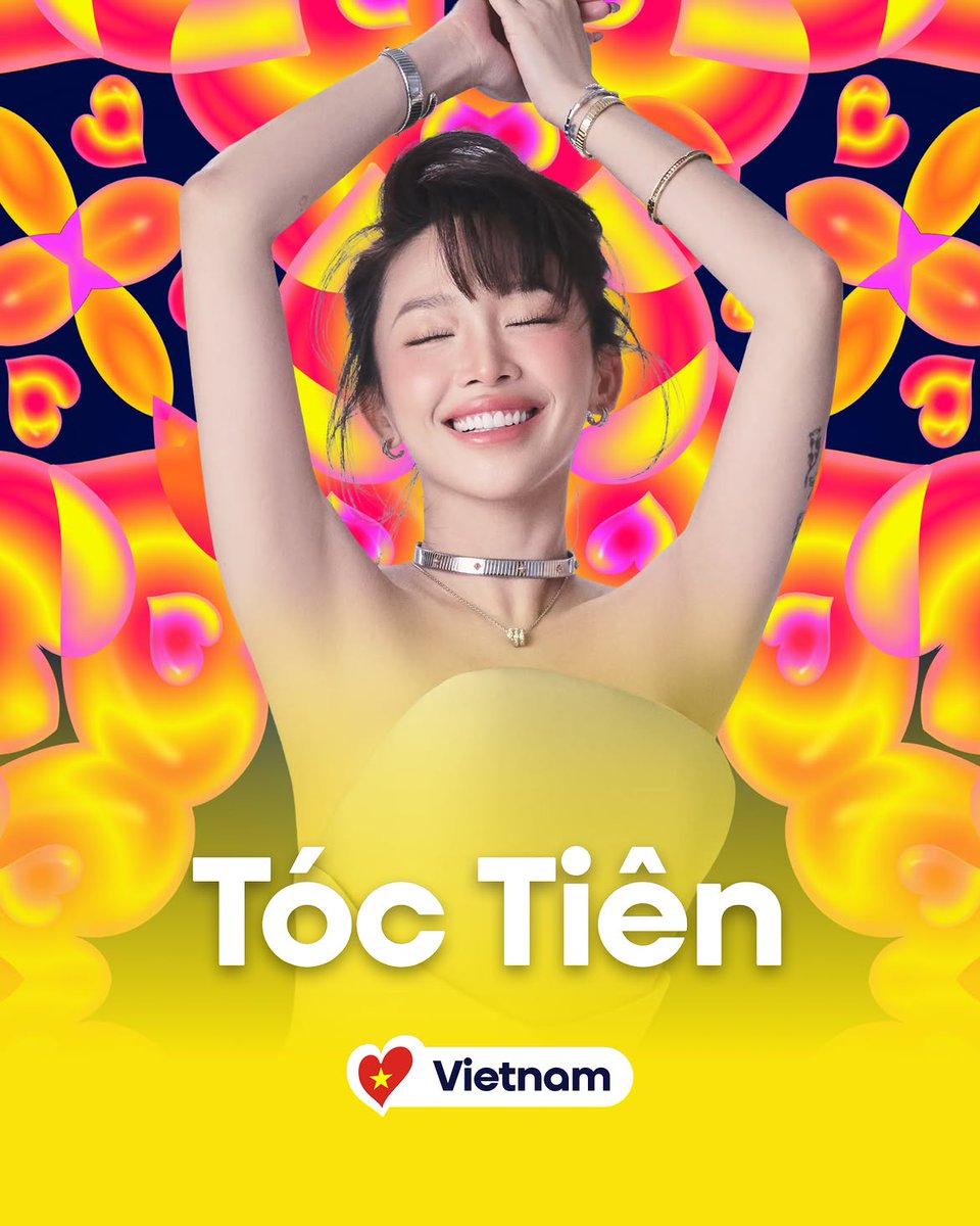 ESCdiscord's tweet photo. 🇻🇳 Tóc Tiên has been announced to represent Vietnam at #Eurovision Asia 2026!  

Her entry will be selected through “The Sound of Vietnam” on Saturday 3 October. https://t.co/3ug2hWA4LS