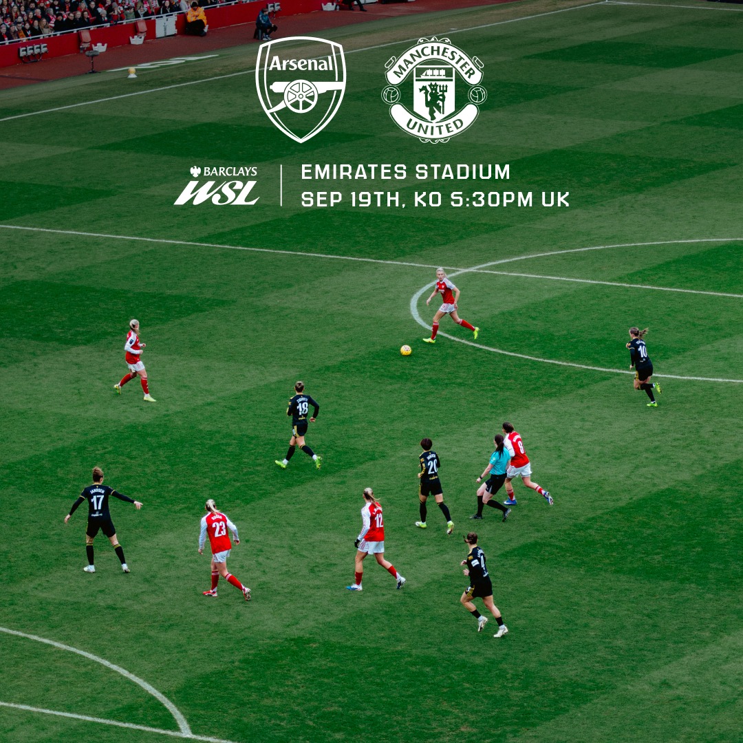ArsenalWFC's tweet photo. Bring the noise! 📢

There's still time to secure your tickets for this weekend's clash against Manchester United 🎟️