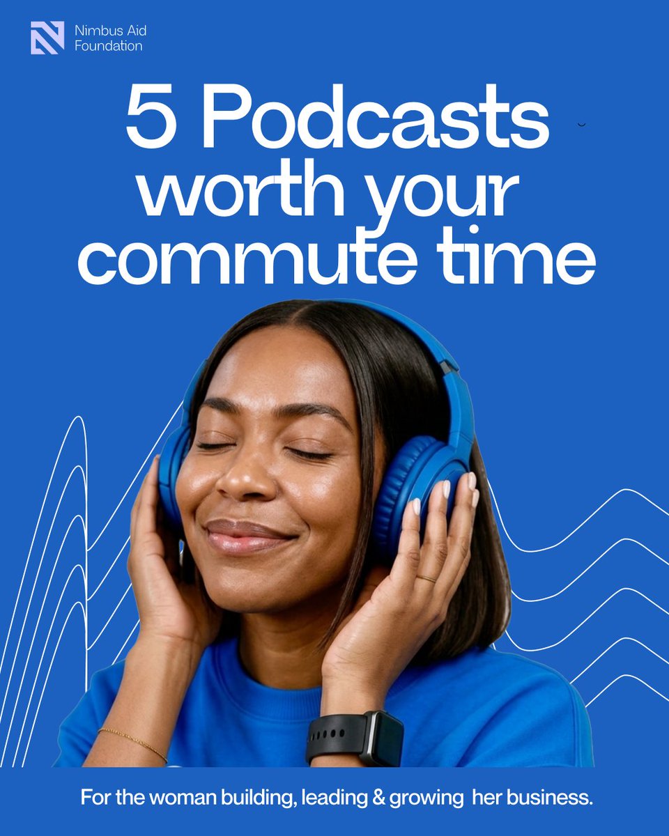 Nimbusaid's tweet photo. Some business lessons are better heard than read. 🎧

We’re putting you on to conversations with female entrepreneurs sharing what they’ve learned along the way.

Perfect for your next commute.

Comment “PODCAST” for the link.

#FemaleEntrepreneurs #BusinessPodcast https://t.co/cwEnbgu98d