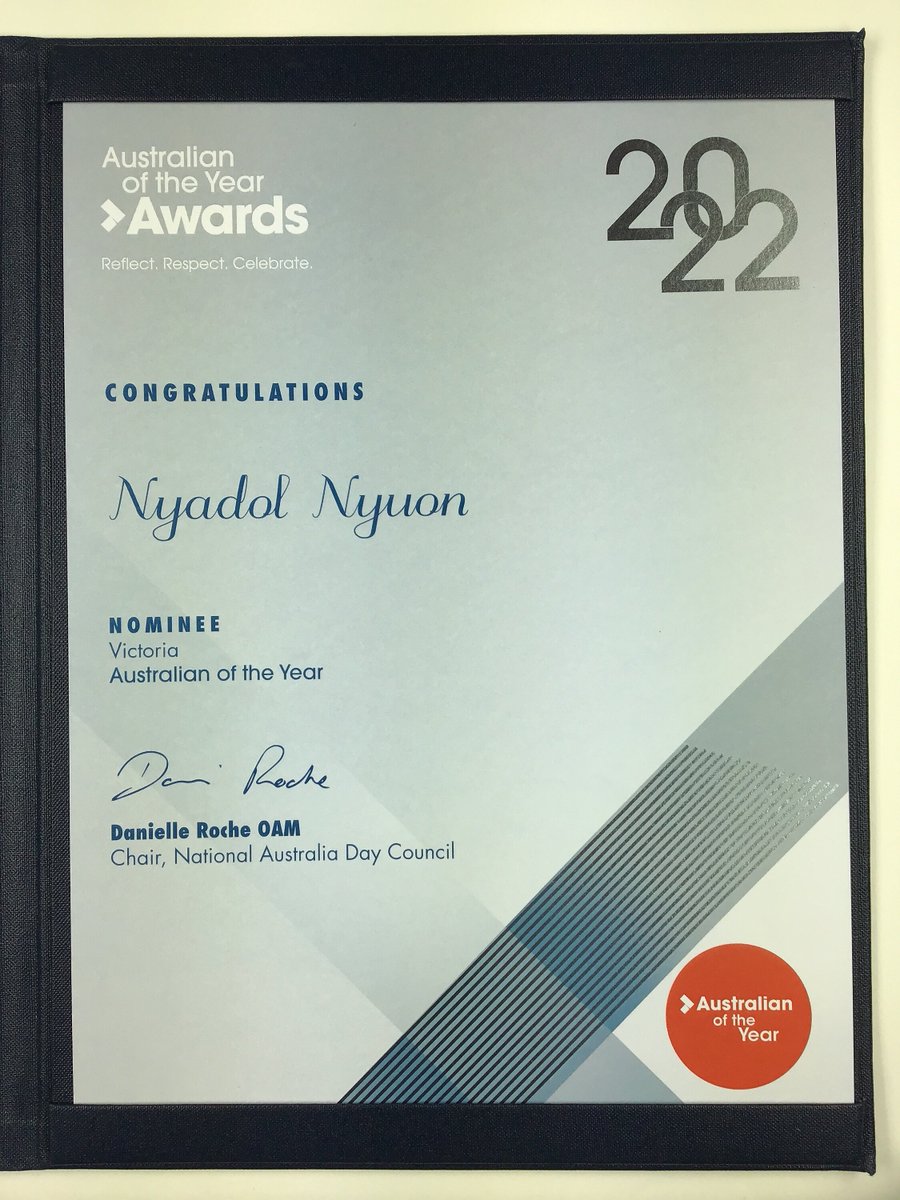 DrewPavlou's tweet photo. The story of Nyadol Nyuon is simply incredible. 

Arriving in Australia at the age of 18, she received mind boggling levels of patronage from elite Australian institutions to the point that her original airplane ticket to Australia is housed in a museum. 

She was given an Order of Australia medal and was one of four Victorian state finalists to be nominated for Australian of the Year in 2022.

She was ultimately placed in charge of an $800,000 tax payer funded DEI project which was supposed to hold four public forums dedicated to protecting diverse women in high-risk workplaces from gendered violence.

Somehow she was not able to host four public events despite this large $800,000 grant. It is in fact unclear how many forums ever took place.

Nyuon said systemic racism contributed to the collapse of the project. She denied all wrong doing and was hospitalised for collapsing during the latter stages of the project, with her mental health impacted significantly.

Subsequently she announced that she was returning her Order of Australia Medal, ripping up her Australian citizenship, and returning to South Sudan. 

Nearly 6 months have passed since her announcement that she intends to rip up her Australian citizenship and return to South Sudan. No progress has apparently been made on this project, but she has said it will be a long ''slow and certain process.''

Anyway, two nights ago the Australian state media national broadcaster ABC decided to feature her as an expert panel guest on a national debate show about migration. She took the pro-migration side against former Deputy Prime Minister John Anderson as well as senior politicians in the opposition Liberal and One Nation parties.

During the course of the debate, Nyadol Nyuon said that she had no intention to assimilate, and that white Australians have no culture. 

Interested in her story, I decided to look up her Wikipedia page, at which point I discovered that her father was a Sudanese warlord accused of executing aid workers and starving dozens of child soldiers to death. 

I even found a December 1992 exchange in the Australian Senate where Australian Foreign Minister Gareth Evans actually cited Nyadol Nyuon's father William Nyuon by name and accused him of ordering the execution of UN aid workers. 

I also discovered an interview Nyadol gave in 2019 where she told the ABC that she had a privileged life back home because of her father's status. 

Quote: ''I actually, in some ways, I think I had a very privileged life because of my father's status at the time. So an example is when the war broke up in Ethiopia in 1991. I was one of the few kids that had soldiers carrying them, because my father had a lot of soldiers in his command. A lot of other kids were walking on their feet for forty days.''

Perfection.

When I pointed out the fact that Human Rights Watch and the Australian Foreign Minister accused Nyadol's father of heinous war crimes, she said that he was a freedom fighter who did nothing wrong, and that criticising him was racist.

I wish Nyadol all the best in her future life back home in South Sudan, should she ever decide to actually finish her 50 stadium encore farewell tour here in Australia. I am sure she will be following through with her threat to leave any day now.