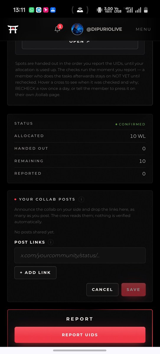 DIPURIOLIVE's tweet photo. 🎟️ 10 HAZELS WL GIVEAWAY

Collab with @0xhazels

🔗 https://t.co/FB3dDHJGRK

➣ Create your account via the link
➣ Follow @0xhazels & @DIPURIOLIVE
& @Rosaaa 
➣ Like + RT this post
➣ Comment your Hazels UID 👇

⚠️ Hazels UID is mandatory to enter!

⏳ Ends in 24 Hours

Good luck everyone! 🔥
#WEAREHAZELS