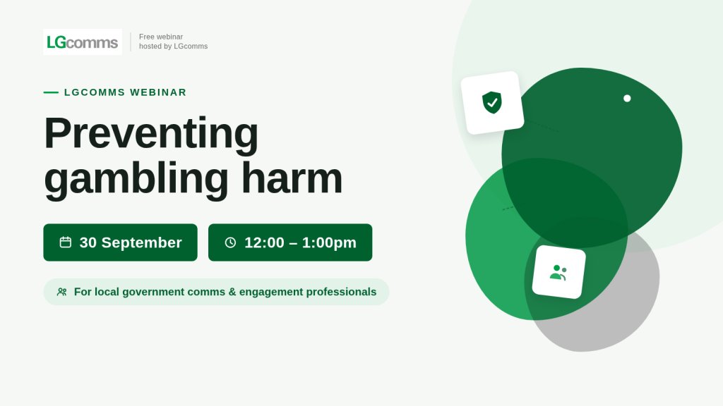 LGcomms's tweet photo. Two days to go. Lived experience. Research on messaging and impact. Phase one learning. Plus, the shared campaign plan for the remainder of FY26/27. Join our Preventing Gambling Harm webinar: https://t.co/Cf2hgMCkYw https://t.co/KW3LZINUsI
