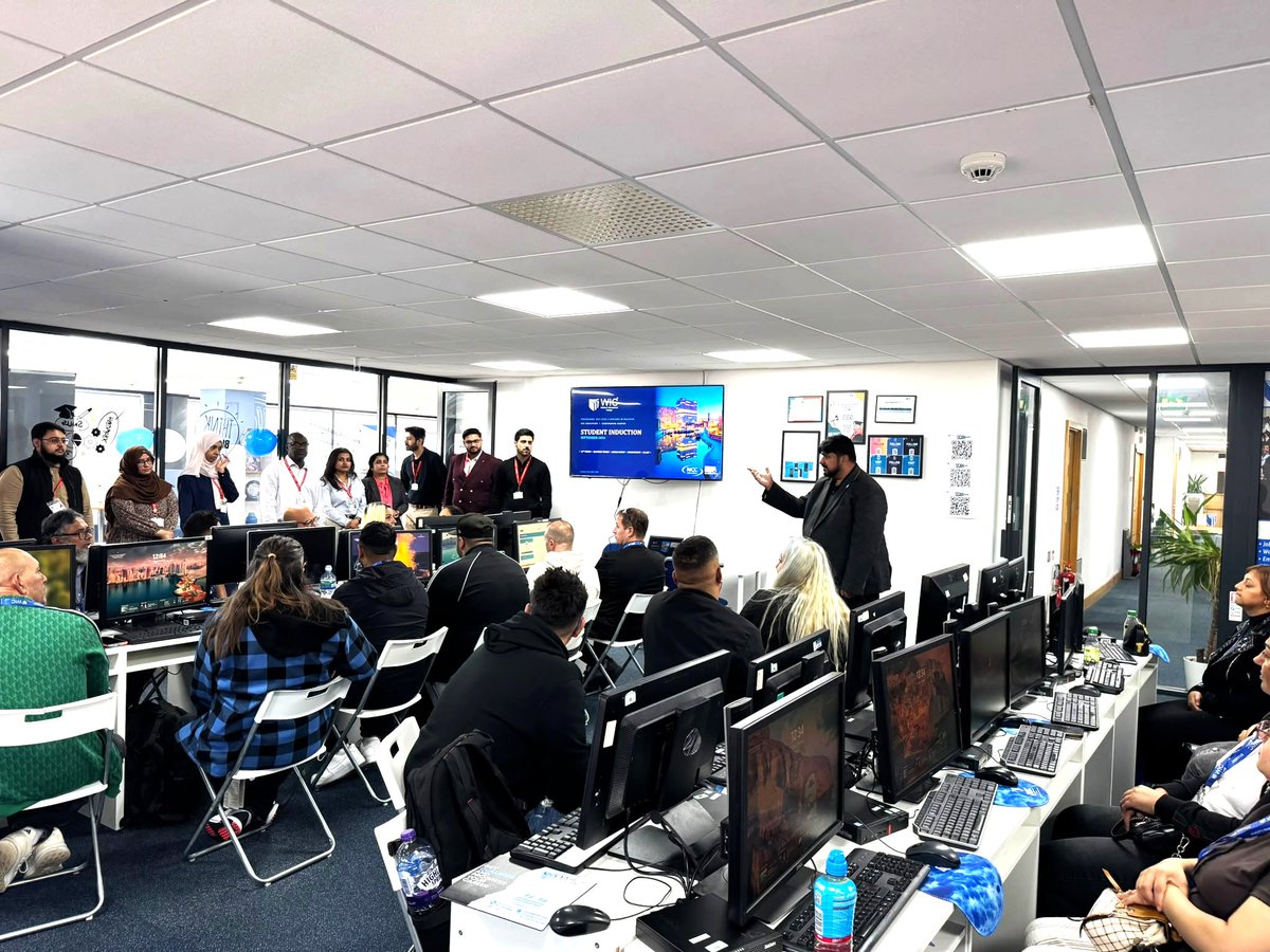 walthamcollege's tweet photo. A Great Start at WIC Birmingham!

A look back at our NCC Education induction day at Waltham International College’s Birmingham Campus!

It was great welcoming our students, meeting new faces, and getting everyone ready for the exciting journey ahead.

#NCCEducation #InductionDay https://t.co/SWeWs2aLof