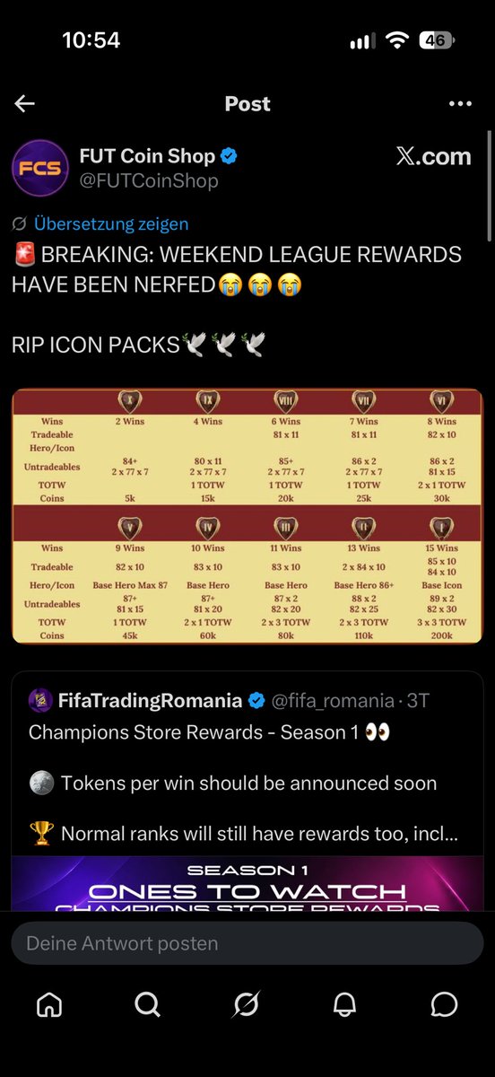 WieMachenWas's tweet photo. @ili144798 @jeffhardey77 @dico_tv Bekommst nach wie vor ganz normale rewards. Zusätzlich dann noch die Token https://t.co/utwGHXKZbJ