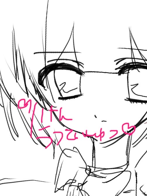 MOEs2sann's tweet photo. ラフ提出 https://t.co/HlXXB2vZyj