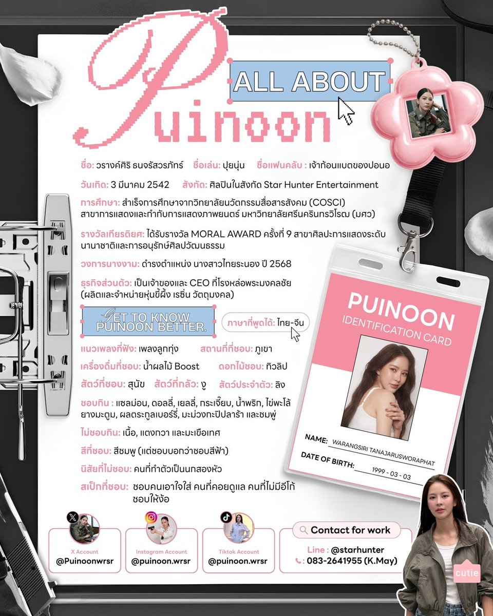 puinoon_th's tweet photo. Ladies and gentlemen, allow me to introduce our CEO 🔋🐒 + English version for international fans

ยินดีต้อนรับทุกท่าน สู่โลกของปอนอนะคะ

#Puinoonwrsr
#ปุยนุ่นวรางค์ศิริ
#เจ้าก้อนแบตของปอนอ🔋 https://t.co/wqL4Lwe1jp