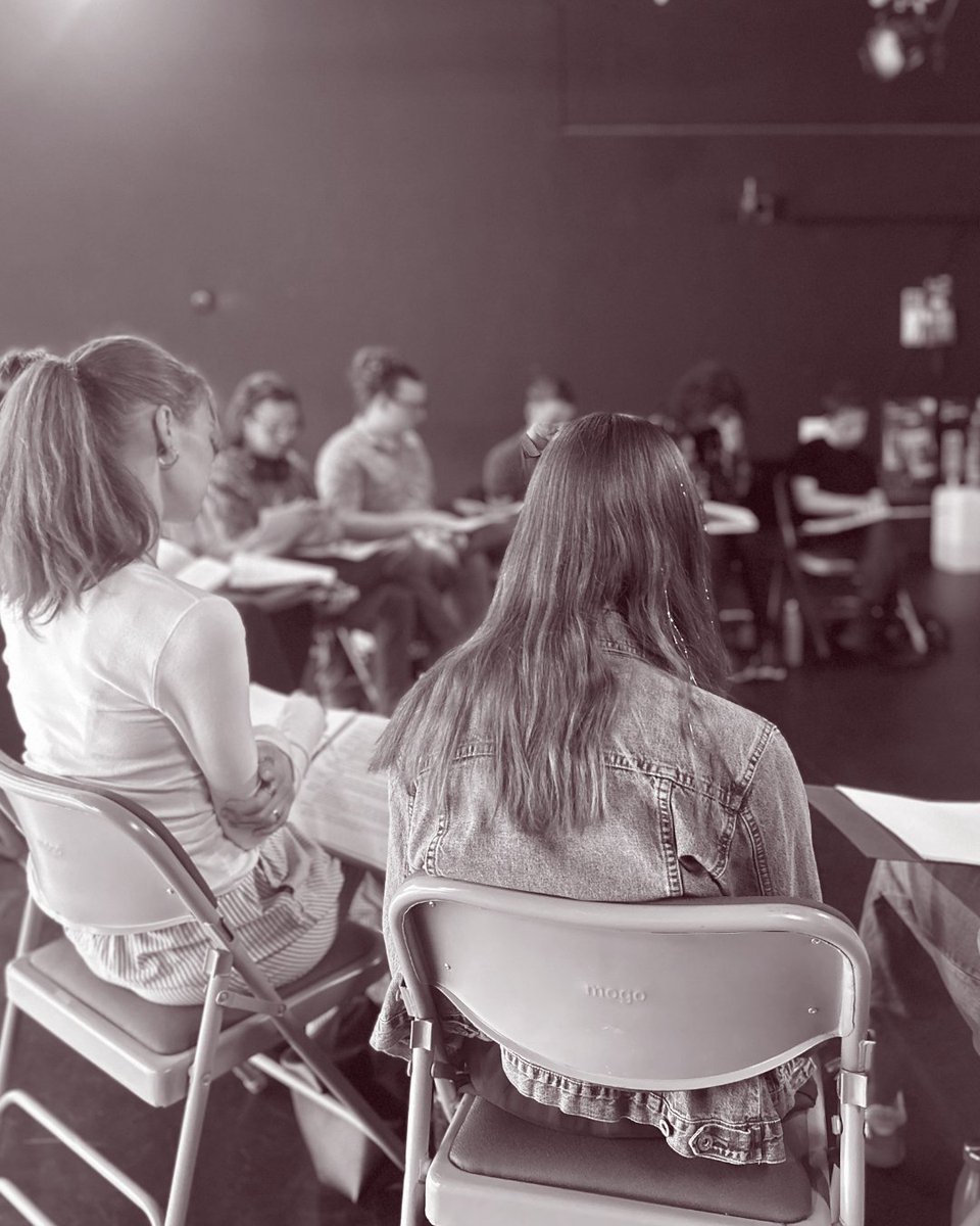 SwindonArtsCent's tweet photo. The cast of Dracula gathered for their first read-through as Play in a Week returns to take over Swindon Arts Centre—showcasing the very best of Swindon’s talent.

Something ancient is stirring. Enter if you dare. 🩸

📆Fri 30 - Sat 31 Oct 2026 https://t.co/BsF2zAxRv7
