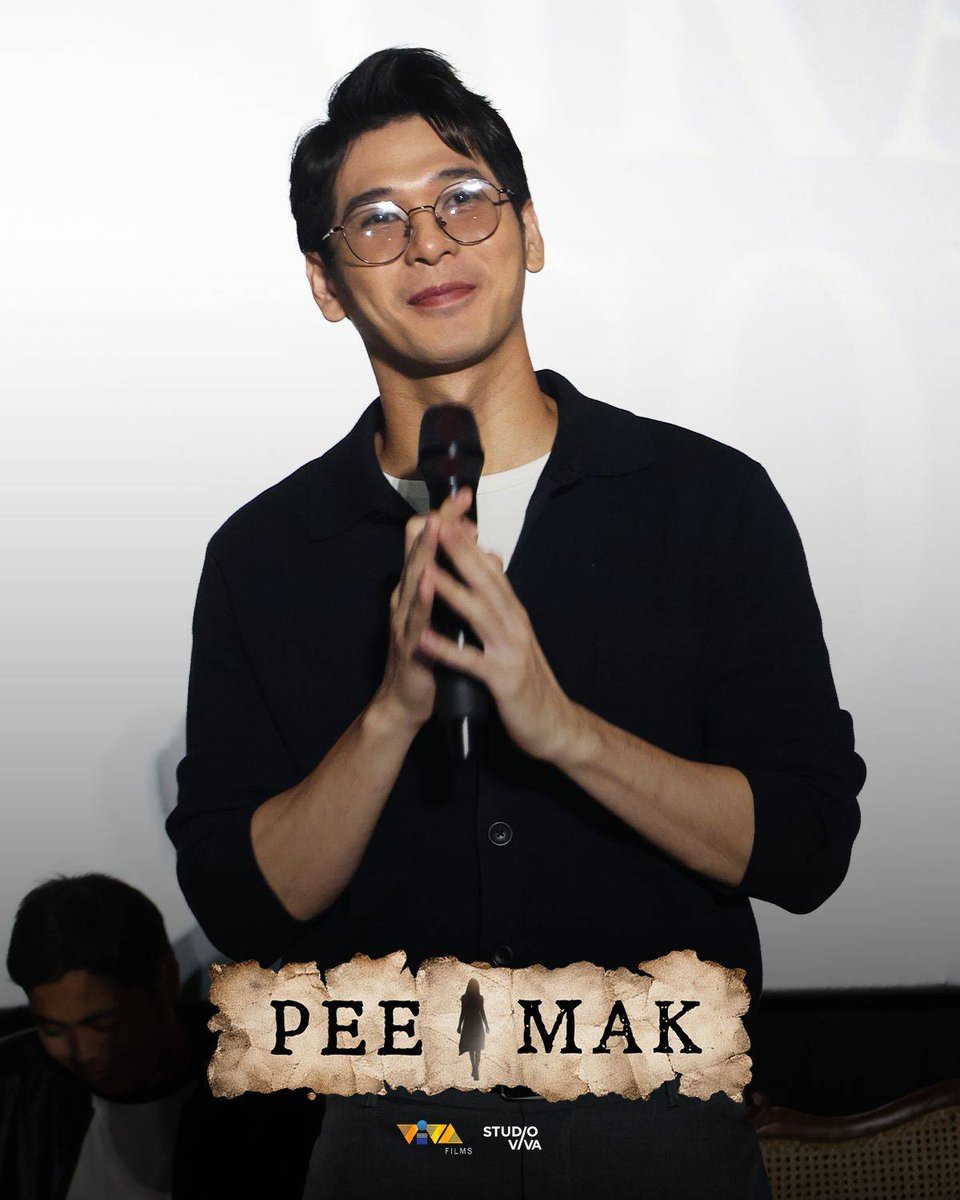 VIVA_Films's tweet photo. LOOK: Wilbert Ross at the GRAND MEDIA CONFERENCE of #PeeMakPH, 𝗔𝗻𝗴 𝗣𝗮𝗴𝘀𝗮𝘀𝗮𝗺𝗮 at ROBINSONS MAGNOLIA

Thailand’s blockbuster hit is now in the Philippines, 𝗣𝗘𝗘 𝗠𝗔𝗞! 🫨

𝗢𝗖𝗧𝗢𝗕𝗘𝗥 𝟭𝟰 in cinemas nationwide

#PeeMakPH #PeeMakPHAngPagsasama https://t.co/8cz7kWuAb3