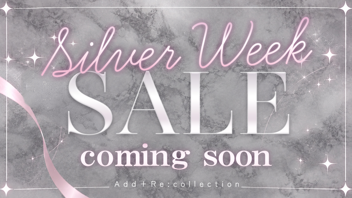 AddRecollection's tweet photo. Add+Re:collection

Silver seek sale

coming soon... https://t.co/G2nTDecMZc