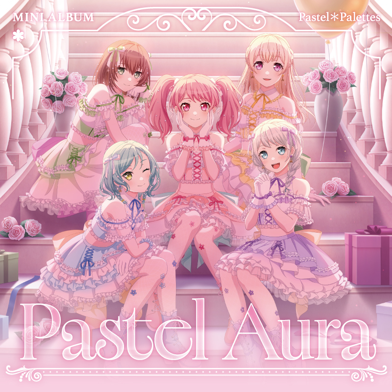 bang_dream_info's tweet photo. ＼新情報🎉／

 Pastel＊Palettes ミニAlbum
「Pastel Aura」🎀

🎊1/13(水) リリース決定🎊

フルサイズ初公開の5曲を収録🎶

グッズ付初回生産限定盤には、
アクリルスタンド5種セットが付属🎁

💿CD詳細
https://t.co/SScYHT7Qd6

#PastelAura
#バンドリ #パスパレ https://t.co/HMjVrULSaO