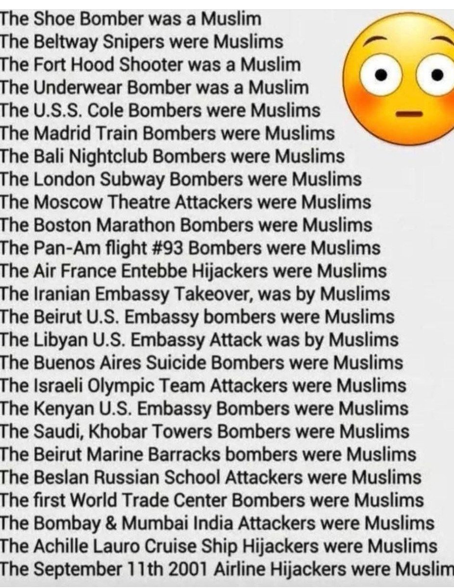 Flynn9703719544's tweet photo. @MasterMaliq Absofuckinglutely.

#Destroyislam #Islamiscancer https://t.co/OEj7gR1XuX