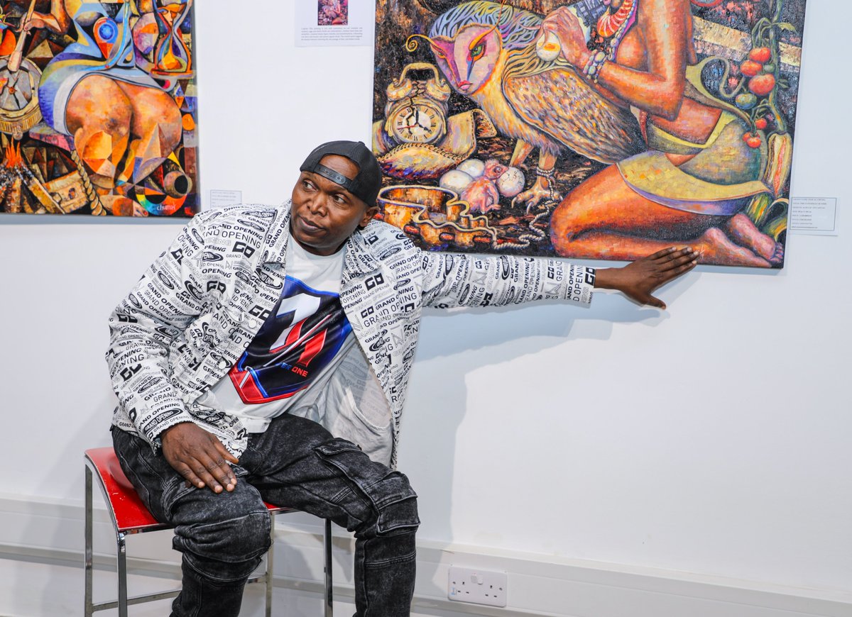 OpondiOugo's tweet photo. Reclaiming Kenyan Contemporary Art Exhibition - Village Market. Visit the rooftop and share the experience. #art #ClimateAction #KenyaCreativesㅤㅤㅤㅤ
@ChumaismStyle 
@durham_uni 
@CreationsDendi https://t.co/TMiiRnXLFG