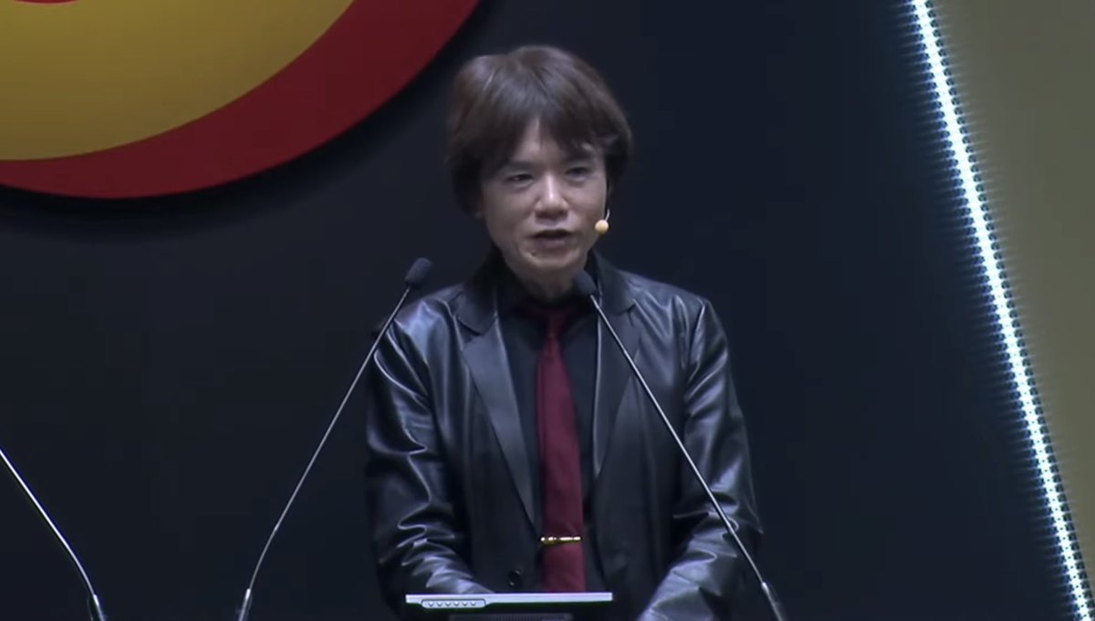 Genki_JPN's tweet photo. Masahiro Sakurai says originality in video games doesn’t always lead to sales but an industry without originality will die a slow death.

“I am going to say something pretty harsh, but originality doesn’t really have much of an impact on sales. I actually think it ranks pretty low on the priority list. Everyone likely feels the same way, right? For example, with convenience store drinks, there probably aren't many people who go out and try every single new drink that comes out.

The more accustomed people become to something, the closer it gets towards being a standard, or rather, I think people tend to want a taste that matches their preferences and meets their expectations.

However, an industry that loses its originality will ultimately just die a slow death. I believe the industry exists today because of the people who pioneered new inventions and created new forms of enjoyment.

The Game Designers Award” will come to an end, but I hope you will continue to look out for novelty, originality, and the unique qualities that set a game apart. Thank you very much for everything.”