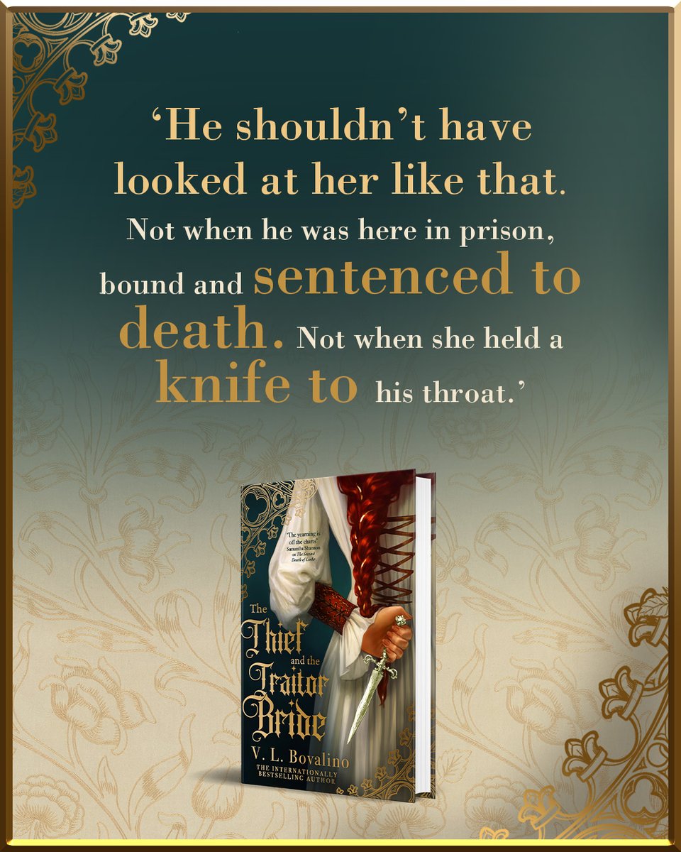orbitbooks's tweet photo. Less than Two weeks until V. L. Bovalino's The Thief and the Traitor Bride hits shelves!

A ruthless spy. A deadly mission. A thief who could ruin it all.

Pre-order your copy now https://t.co/RUNkbnarlV