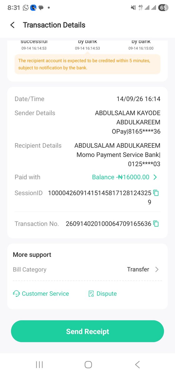 abskerm's tweet photo. Why MoMo App keep repeating  same transfer error to all customers..I dought it if you're  reliable self..Pls refund  back my money...since on Monday,16k was done on opay it was successful  but not reflect on MoMo App...are you not ashamed 😉 
@MoMo_PSB https://t.co/tPcnbhcqog
