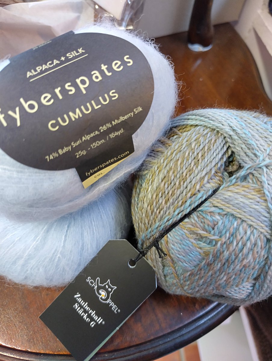 BantryYarns's tweet photo. 🩵🧶➡️ Ice Cumulus X Open Air Theatre Zauberball Crazy 6ply. https://t.co/qhDFYoR9dA