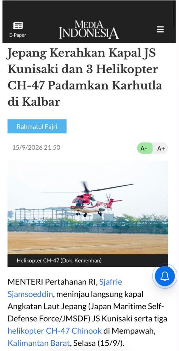 larassarii's tweet photo. Dari ujung barat Indonesia hingga Merauke, dari pulau terluar utara Indonesia sampai Pulau Rote, Tentara Nasional Indonesia tak pernah berhenti hadir mencurahkan seluruh kemampuannya.

Kepedulian Kesadaran Bersama https://t.co/YfhSVvT9YK