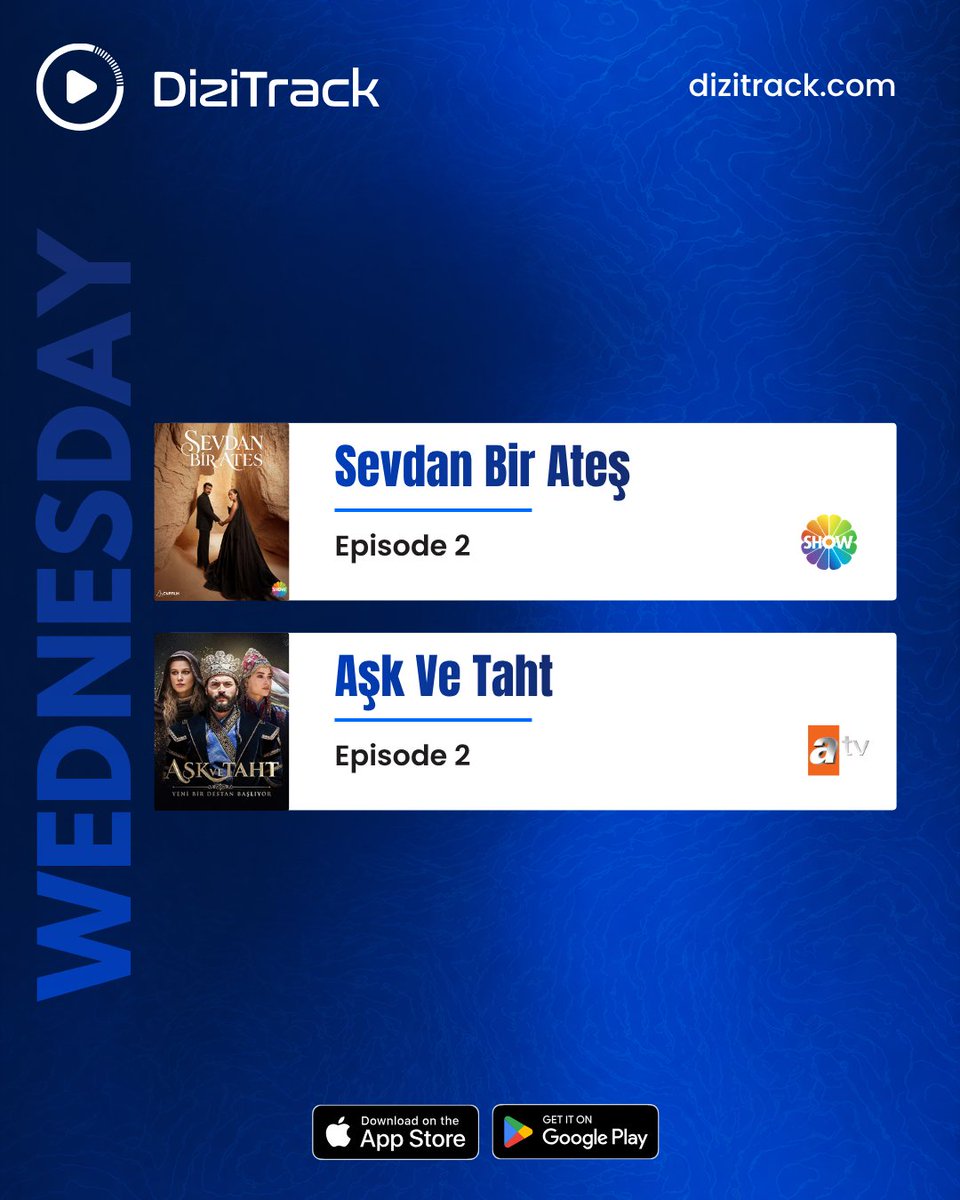 dizitrackapp's tweet photo. Which of these series are you watching tonight?
A. Sevdan Bir Ateş
B. Aşk Ve Taht
#SevdanBirAteş #AşkVeTaht #AkinAkinozu #MuratUnalmis #HalilIbrahimCeyhan https://t.co/mtr3j01lS2