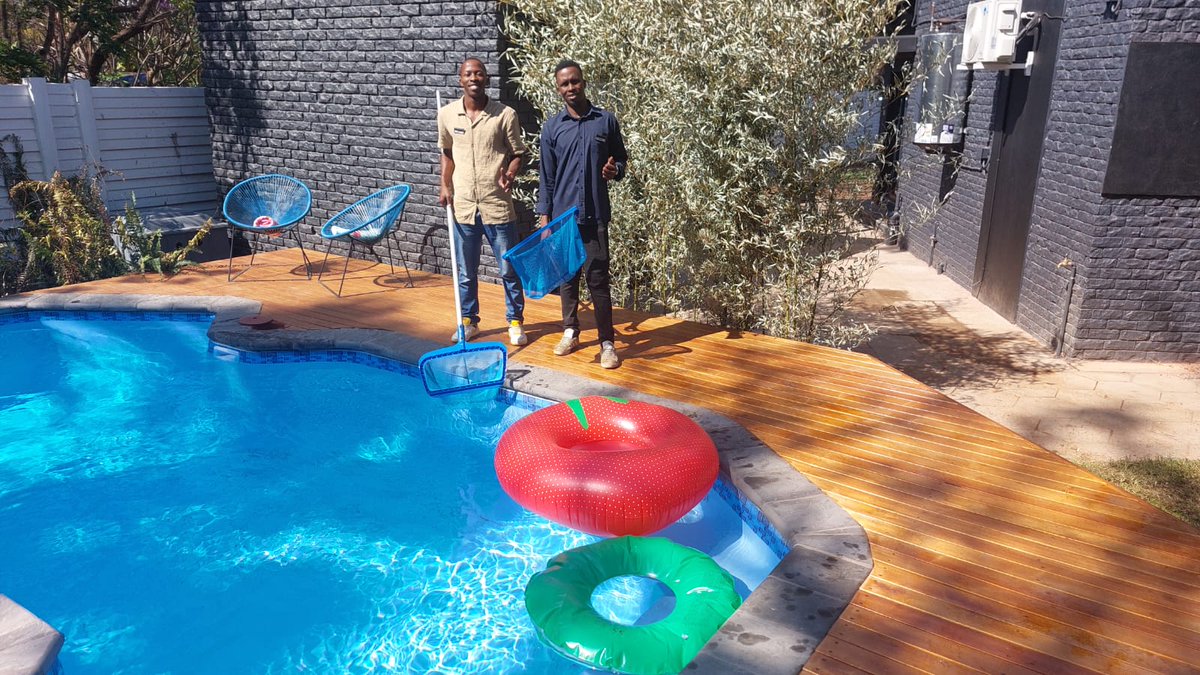 GrafitiBelaBela's tweet photo. πββοΈπΏ Our newest sparkling pool at Grafiti is getting even better!
New lawns, tiled spaces, colourful floaters and natural reeds are adding style, fun and a little extra privacy for guests staying in Rooms 20β26. π¦πΎ
#GrafitiBoutiqueHotel #BelaBela #Waterberg #NewPool #PoolLife https://t.co/lV2hYLn2pS