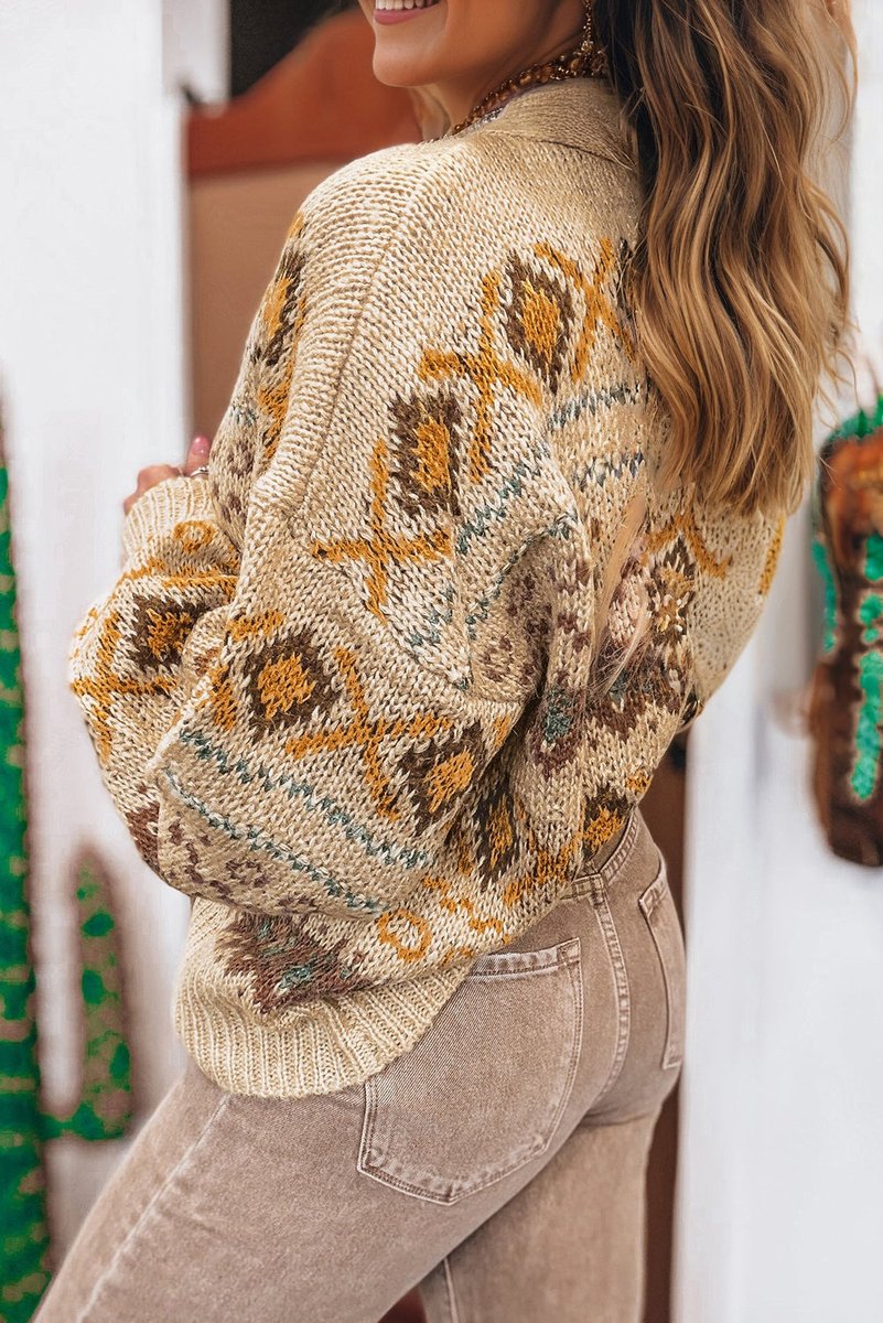 BoutiqueKalea's tweet photo. KaleaBoutique Stylish Western Pattern Knitted Button V Neck Cardigan Sweater #MidiDresses #cardigans
$30.95
➤ https://t.co/ADCzGcPUmL