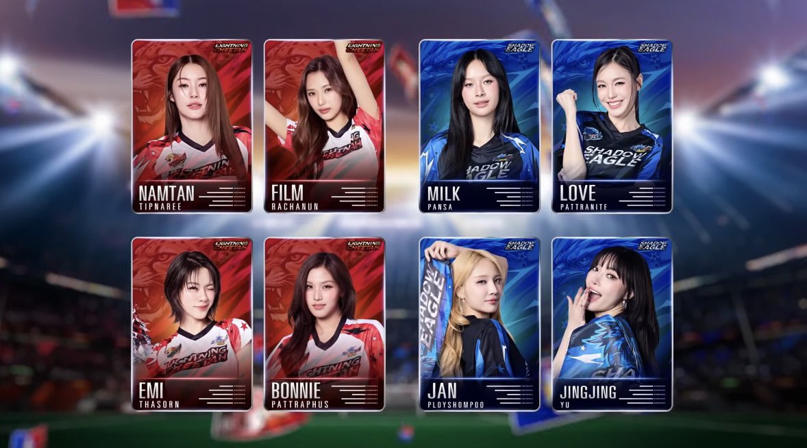 filmdimples's tweet photo. Lightning cheetah: NamtanFilm, EmiBonnie
Shadow eagle: MilkLove, JanJingjing

#GMMTVStarlympics2026 https://t.co/CNq91oixnD