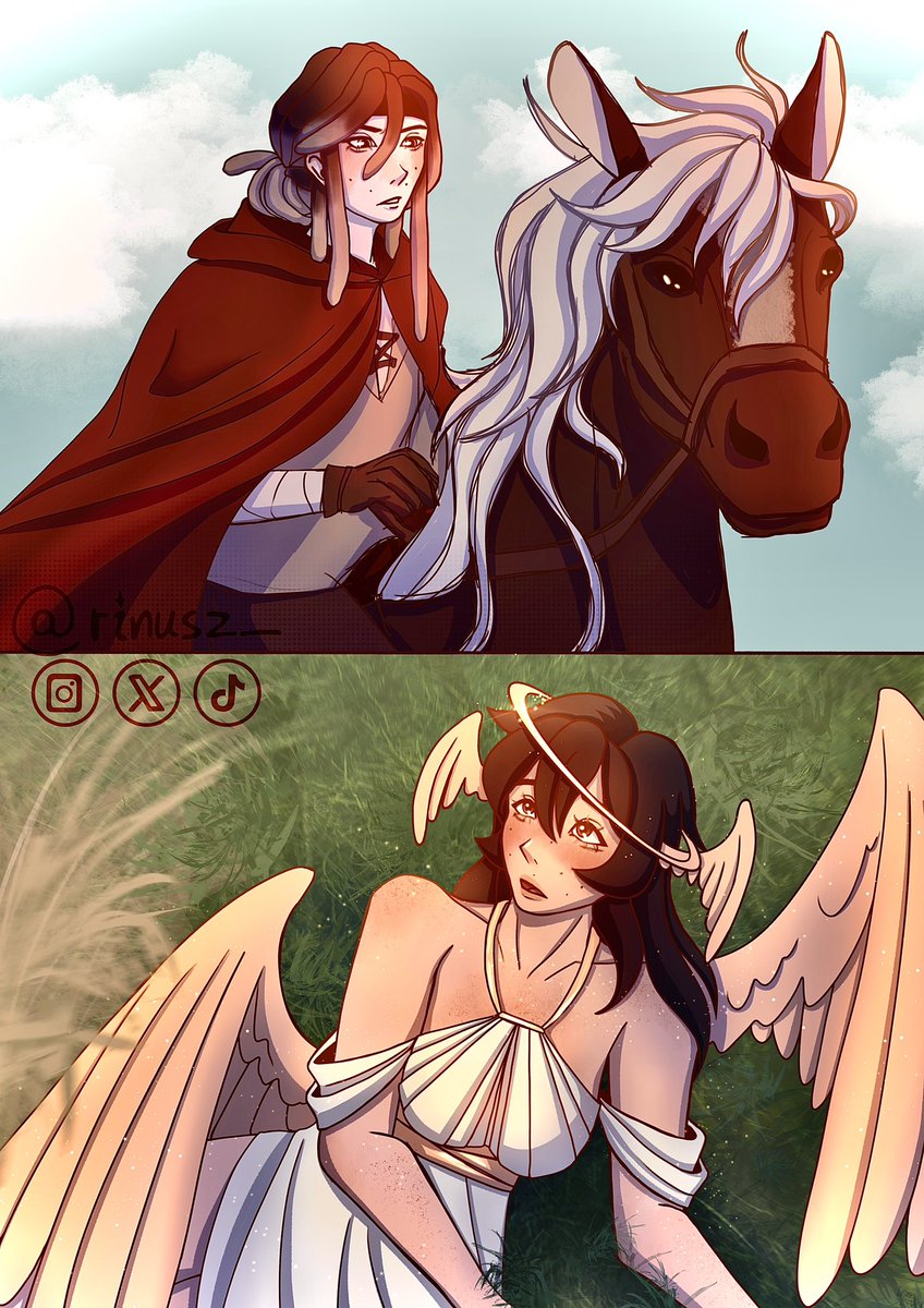 rinusz_'s tweet photo. [On her way back home, Lady Multi stumbled upon a clumsy little angel that had just fallen from the sky…]
#naukosick #yuri #qsmp #yflsmp https://t.co/CvrTwJCSB2