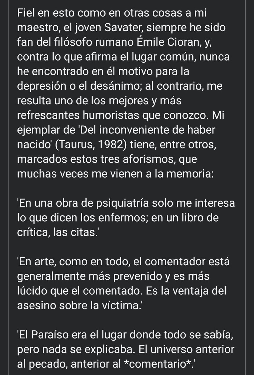 Al59redux's tweet photo. Cioran https://t.co/QgmLALdRmo