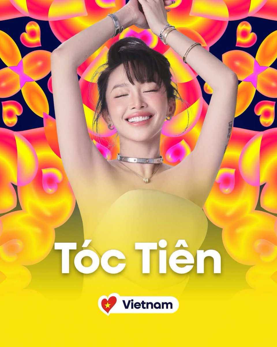JUSTFORTOCTIEN's tweet photo. TÓC TIÊN OFFICIALLY BECOMES VIETNAM’S REPRESENTATIVE TO PARTICIPATE IN EUROVISION SONG CONTEST ASIA 2026 🇻🇳

Everyone, let’s look forward to and support Tóc Tiên’s journey! 🧚‍♀️

#TocTien #Eurovision #EurovisionAsia2026 https://t.co/iy0RYXHSWZ