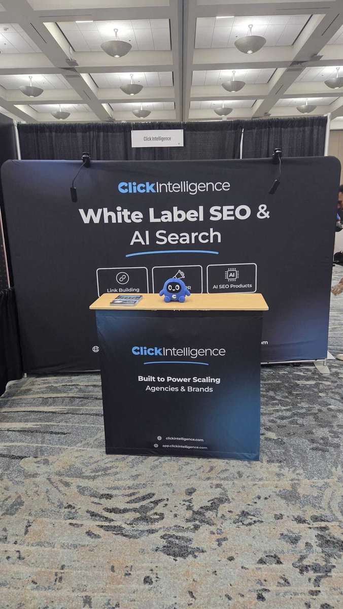 Click_Intel's tweet photo. brightonSEO San Diego certainly delivered 😎 and it was the first outing for our new Click mascot. Turns out, it has a few fans.

Missed yours yesterday?

We’re back for Day 2, head over to Stand 69 and get your hands on one while they’re around.

#LinkBuilding #ClickIntelligence https://t.co/NcmgZI0UOe